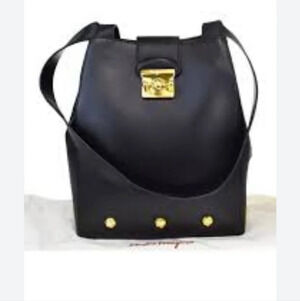 Vintage Salvatore Ferragamo‎  Black bag